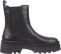 Tommy Jeans Zwarte Chelsea Enkellaarsjes Black Dames - Thumbnail 1