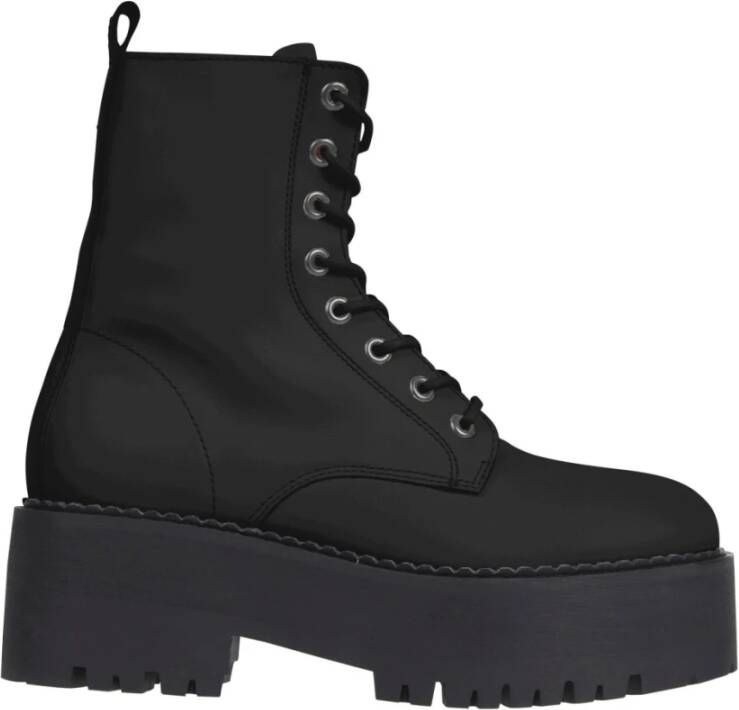 TOMMY JEANS Hoge veterschoenen TJW BOOT ZIP UP met praktische aantreklus