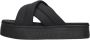 TOMMY JEANS Slippers TJW LETTERING FLATFORM SANDAL plateau zomerschoen slippers met logo-letters in het plateau - Thumbnail 2