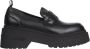 Tommy Jeans Pennyloafers van leer met labeldetail model 'AVA' - Thumbnail 1