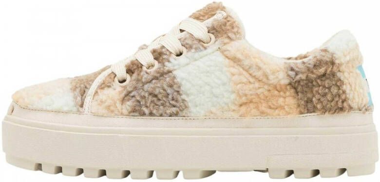 TOMS Lace Up Lug Dames Sneakers Brown - Foto 2
