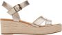 TOMS Sandalen Dames Audrey Maat: 37 Materiaal: Leer Kleur: Goud - Thumbnail 2