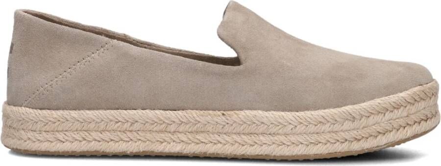 Toms Beige Espadrilles voor dames