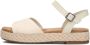 TOMS Beige Kruisband Sandalen Abby Beige Dames - Thumbnail 2