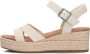 TOMS Beige Suède Sandalen Audrey Stijl Beige Dames - Thumbnail 2