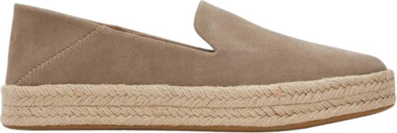 TOMS Carolina loafers taupe Beige Dames