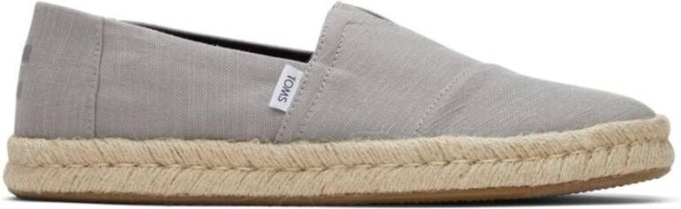 TOMS Espadrille Alpargata 10019866 Grijs-41 Gray Heren