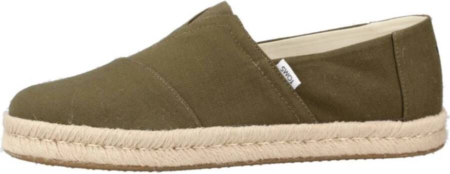 TOMS Espadrilles Green Heren