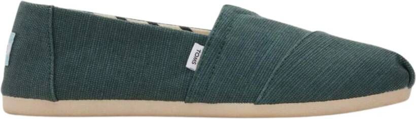 TOMS Dames Heritage Alpargata Loafers Groen