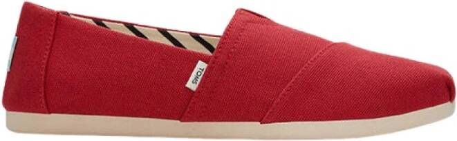 TOMS Leer 10017665 rood 42.5 Rood Heren