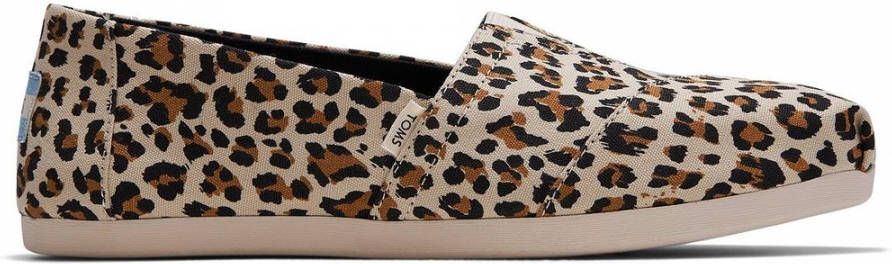 TOMS Loafers Classic Birch Leopard Print 10015065