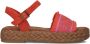 TOMS Dames Abby Maat: 41 Materiaal: Textiel Kleur: Rood - Thumbnail 2