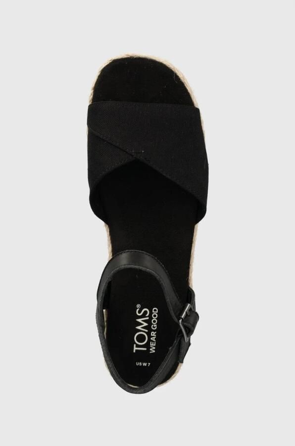 TOMS Dames Abby Canvas Zwart - Foto 4