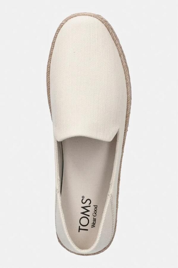 TOMS Espadrilles Dames Carolina Canvas Beige - Foto 7