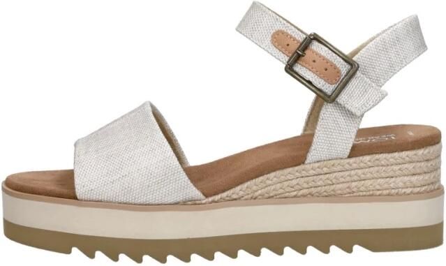 TOMS Shoes DIANA~~~~~~~~~~~~~~~~~~~~~~~~~ Sandalen met hakDames Sandalen Wit beige - Foto 5