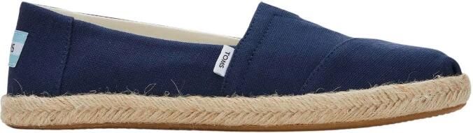 TOMS Donkerblauwe Veterschoenen Blue Dames