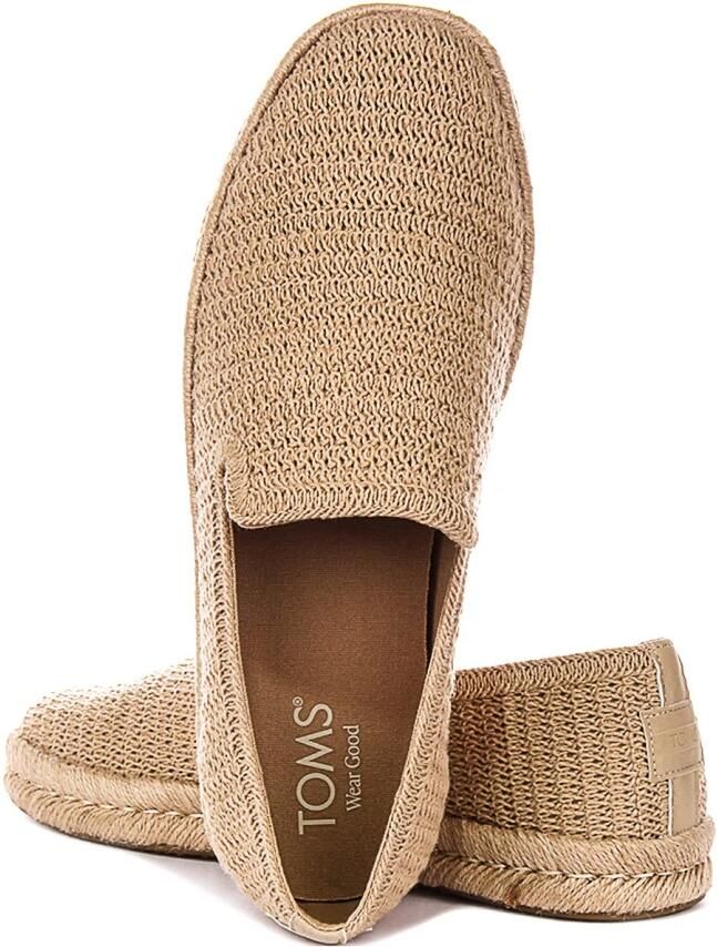TOMS Espadrilles Men Santiago Espadrille Licht Karamelbruin Mesh - Foto 5