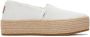 TOMS Espadrilles Dames Valencia Maat: 38 Materiaal: Canvas Kleur: Wit - Thumbnail 2