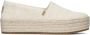 TOMS Espadrilles Dames Valencia Lurex Maat: 39 Materiaal: Textiel Kleur: Beige - Thumbnail 2