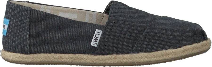 TOMS Zwarte Canvas Espadrilles Classic Alpargata Gray Dames - Foto 2
