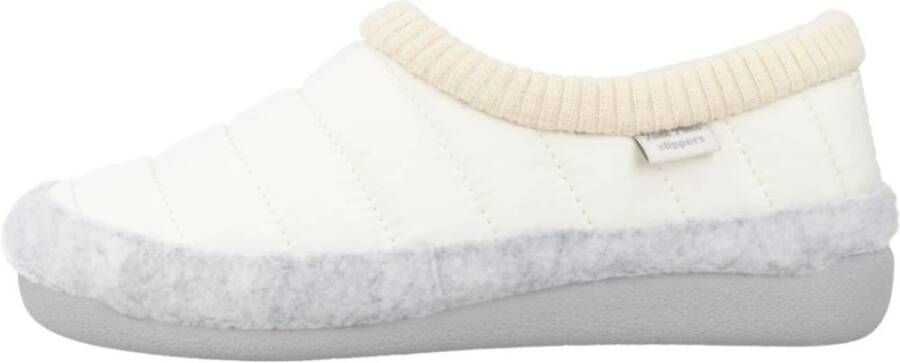 Toni Pons Comfortabele huisslippers White Dames