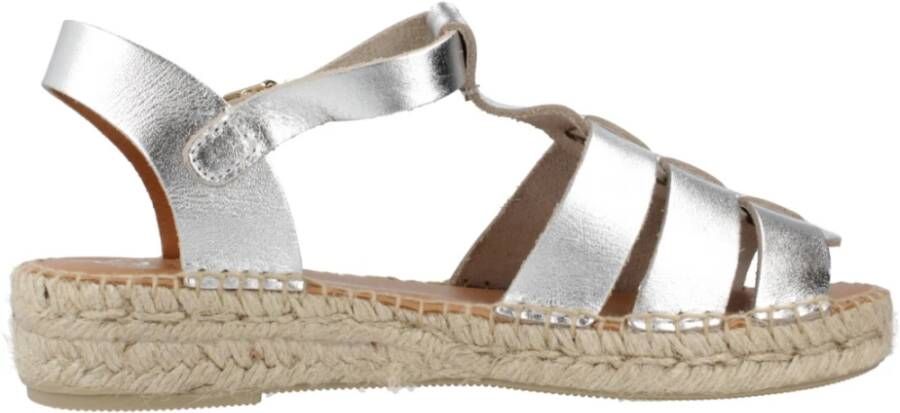 Toni Pons Flat Sandals Gray Dames