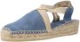 Toni Pons Verdi-V Dames Espadrilles Mari Blauw Canvas VERDIVmari - Thumbnail 3
