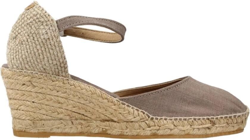 Toni Pons Caldes Dames Espadrilles Taupe Linnen CALDEStaupe - Foto 2