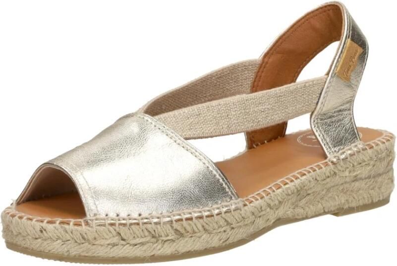 Toni Pons Etna Espadrilles goud Leer Dames - Foto 7