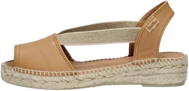 Toni Pons Etna Dames Espadrilles Cuiro Cognac Leer ETNAcuiro - Foto 2