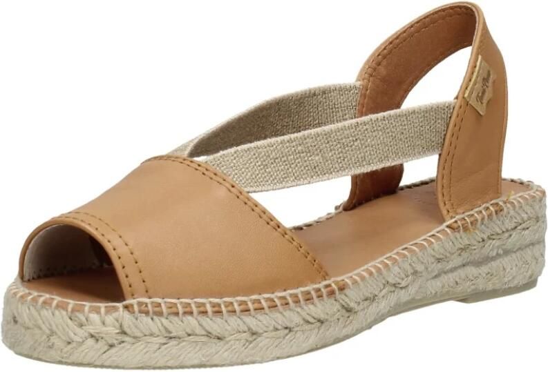 Toni Pons Etna Dames Espadrilles Cuiro Cognac Leer ETNAcuiro - Foto 3