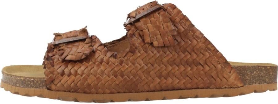 Toni pons Slippers GUAM-TE-CUIRO PELL TRENADA Bruin - Foto 3