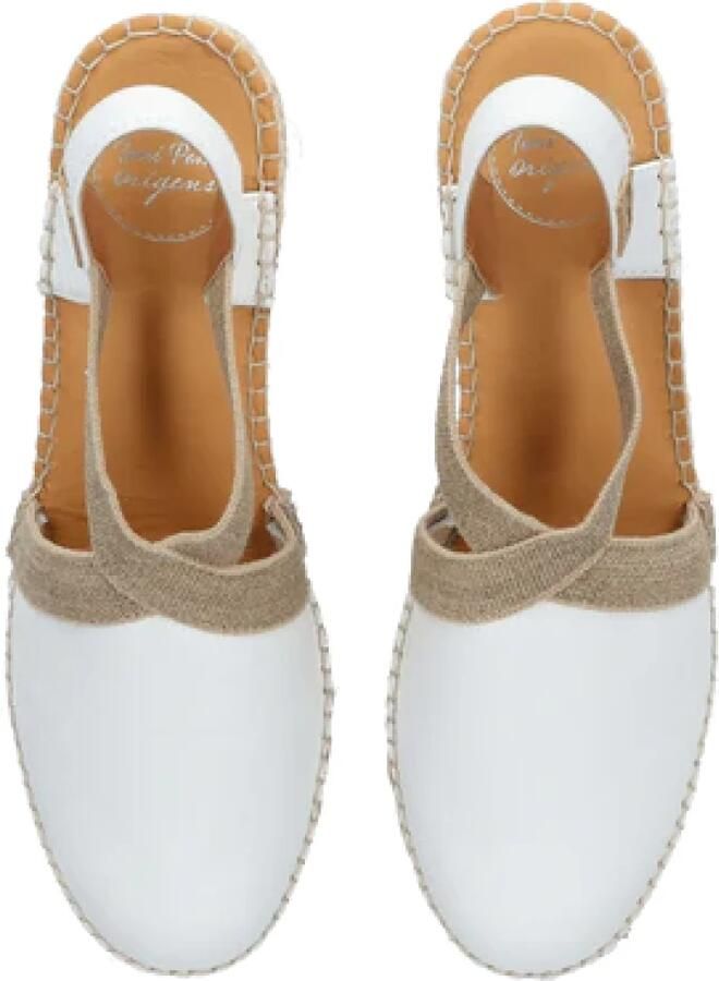 Toni Pons Tossa Dames Espadrilles Blanc Wit Leer TOSSAblanc - Foto 3