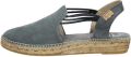 Toni Pons Nuria Dames Espadrilles Gris | Grijs | Suède - Grijs