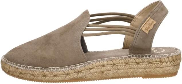 Toni Pons Nuria Espadrilles Taupe Dames Espadrilles - Foto 4