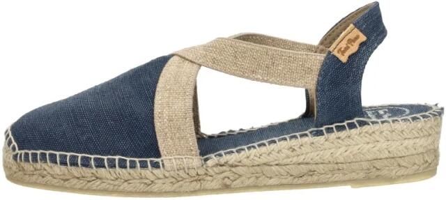 Toni Pons Verdi-V Dames Espadrilles Mari Blauw Canvas VERDIVmari - Foto 6