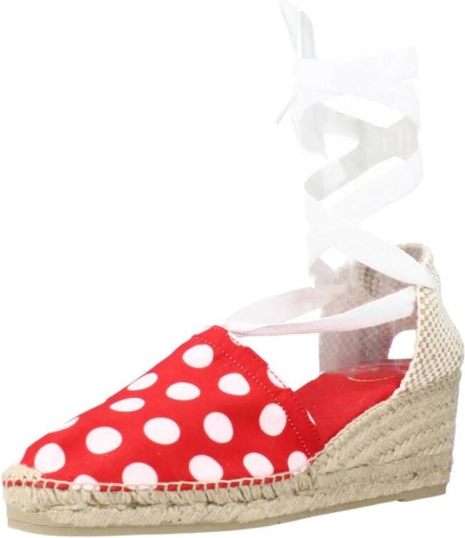 Toni Pons Wedges Red Dames