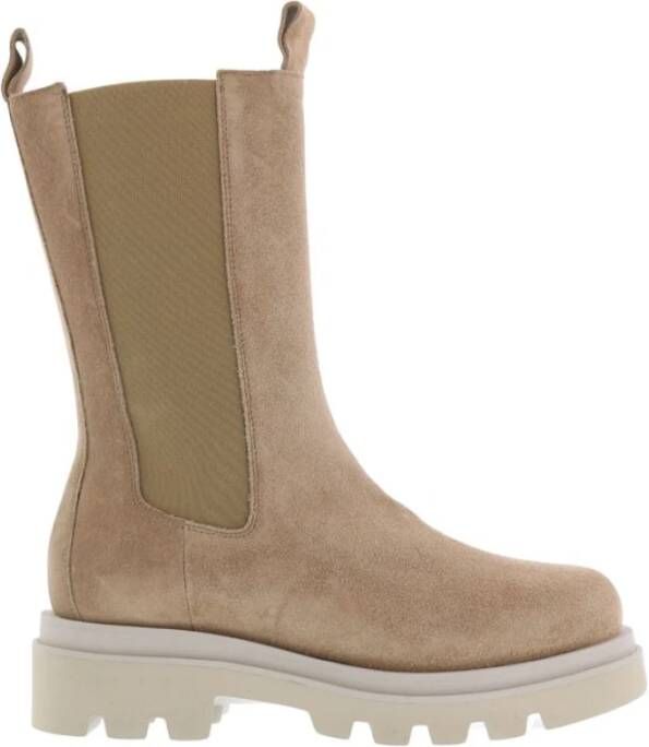 Toral Beige High Chelsea Laarzen