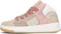 Toral Beige Suede High Top Sneakers Nick Multicolor Dames - Thumbnail 2