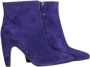 Toral Blauwe Suède Ritslaarzen Blue Dames - Thumbnail 1