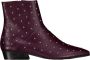 Toral Laarzen Bordeaux Enkellaarzen Bordeaux Tl-belinda Rock - Thumbnail 2