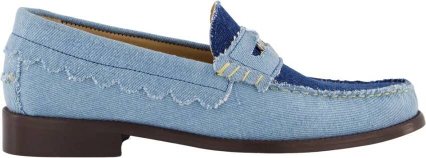 Toral Coin Loafer Blue Dames