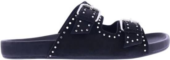 TORAL Slippers Dames Cora Maat: 36 Materiaal: Leer Kleur: Zwart