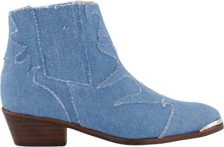 Toral Boots Dames Sonia Boot Blauw Jeans in blauw
