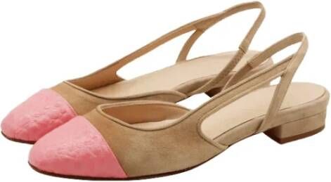 Toral Luisa Ballerina Sandalen Beige Dames