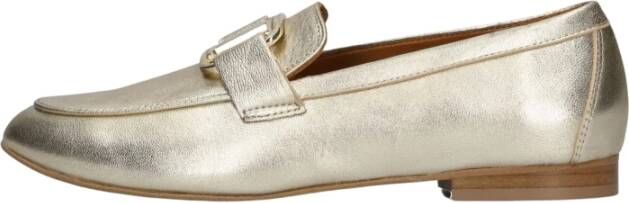 Toral Gouden Loafers Stijlvol Model