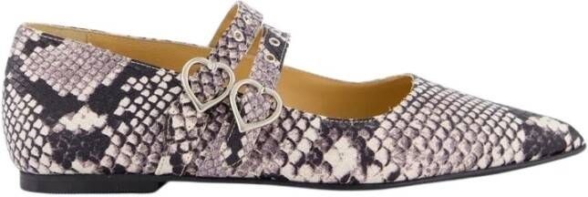 Toral Hart Ballerina Bruin Slangenprint