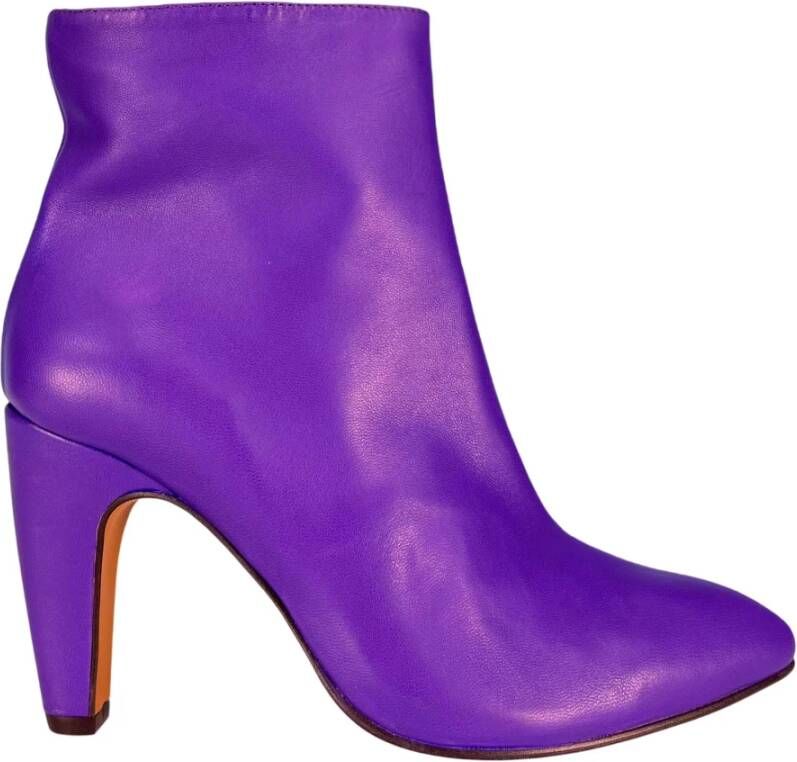 Toral Enkellaarzen Pyton Champag Enkellaarzen Lila Tl-pyton Cha in oranje - Foto 3