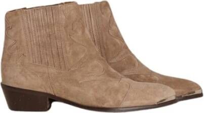 Toral Metallic Bark Enkellaarsjes Brown Dames
