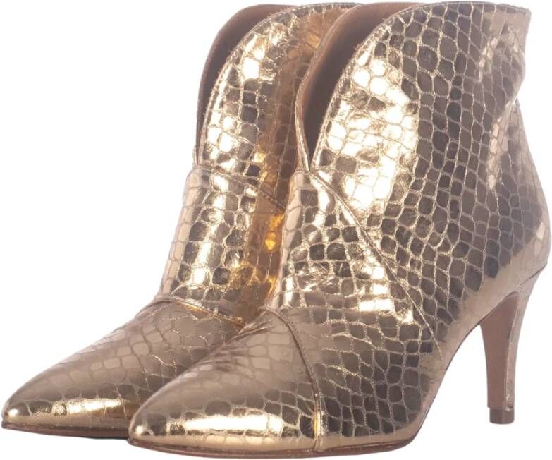 Toral New Illian laarzen goud Tl-12804 Geel Dames